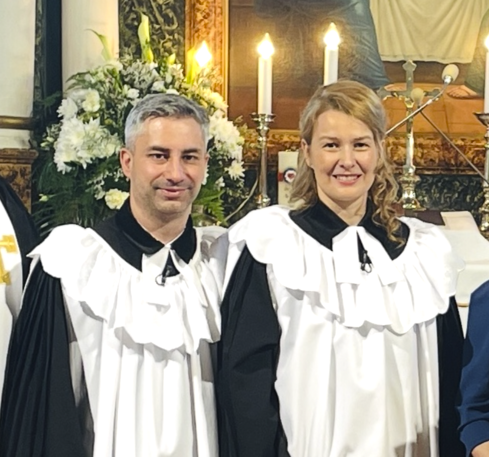 Tomáš a Zuzana Lipovskí, zboroví farári CZ ECAV Háj