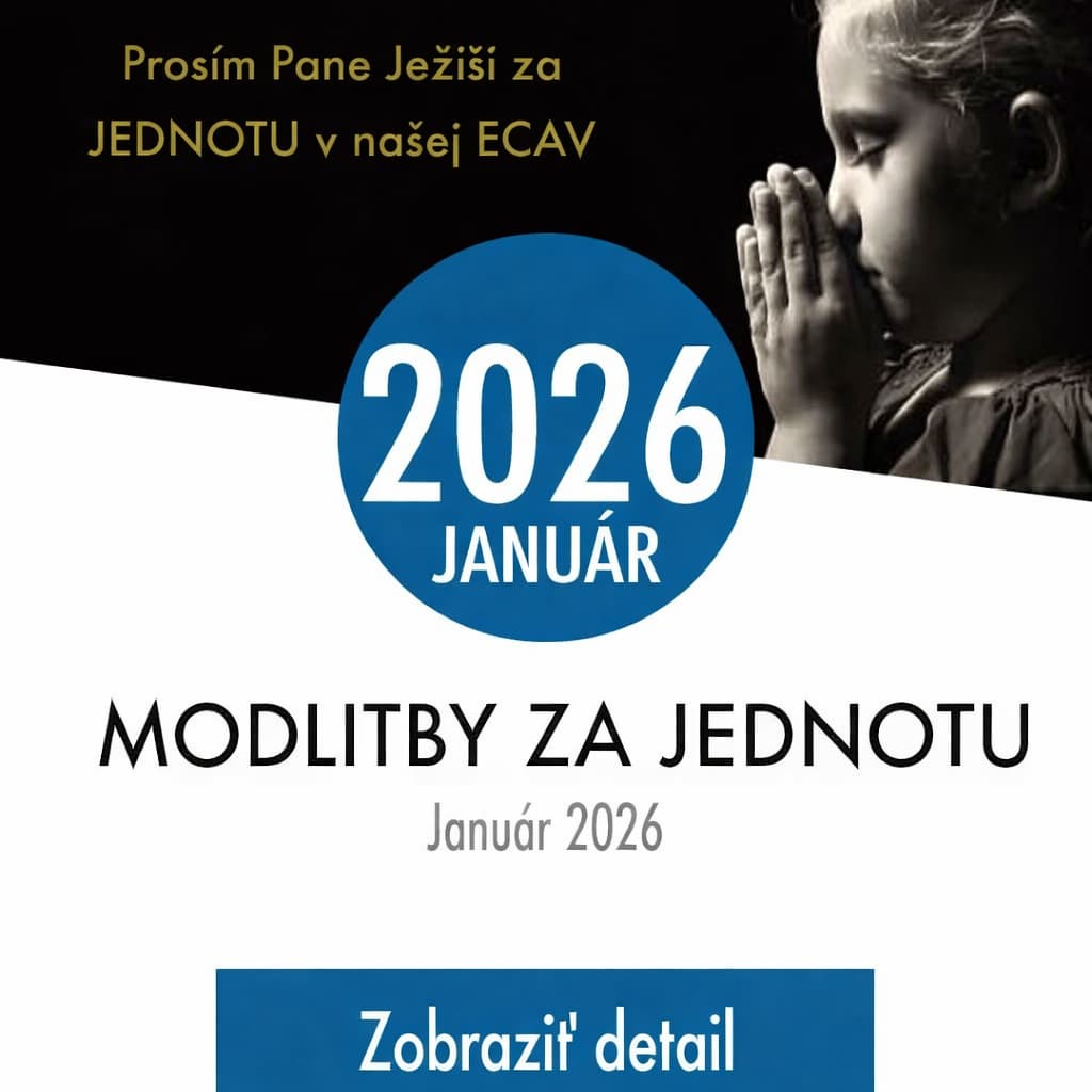 Modlitby za jednotu v našej ECAV